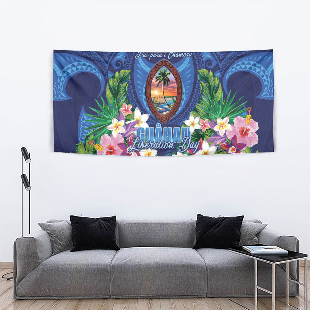 Guam Liberation Day Tapestry Pas Para I Chamoru