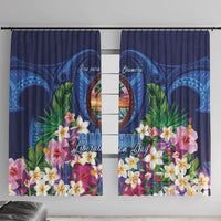 Guam Liberation Day Window Curtain Pas Para I Chamoru