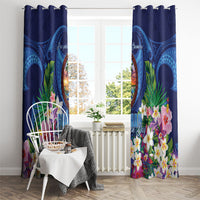 Guam Liberation Day Window Curtain Pas Para I Chamoru