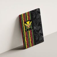 Hawaii Lei Kanaka Maoli Flag Canvas Wall Art Tropical Vibes