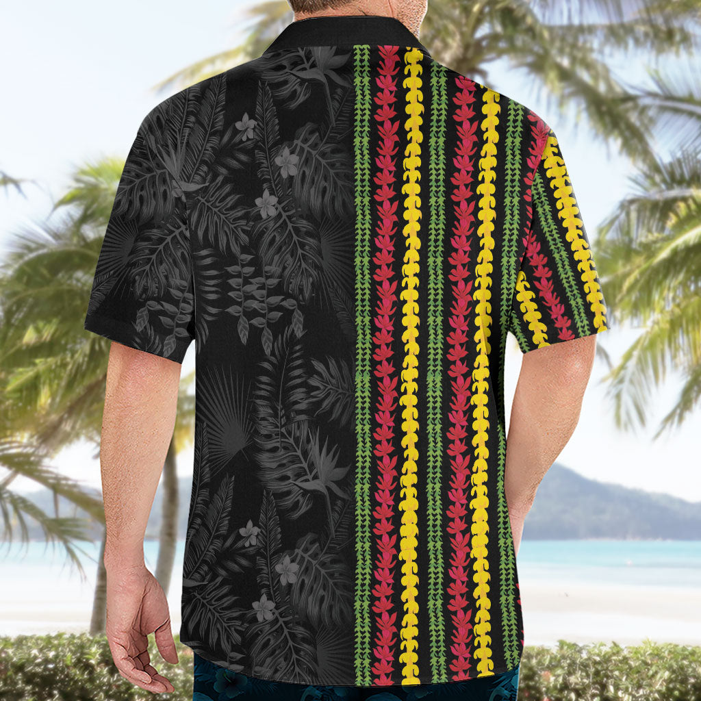 Hawaii Lei Kanaka Maoli Flag Hawaiian Shirt Tropical Vibes