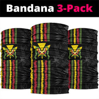 Hawaii Lei Kanaka Maoli Flag Neck Gaiter Tropical Vibes