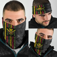 Hawaii Lei Kanaka Maoli Flag Neck Gaiter Tropical Vibes