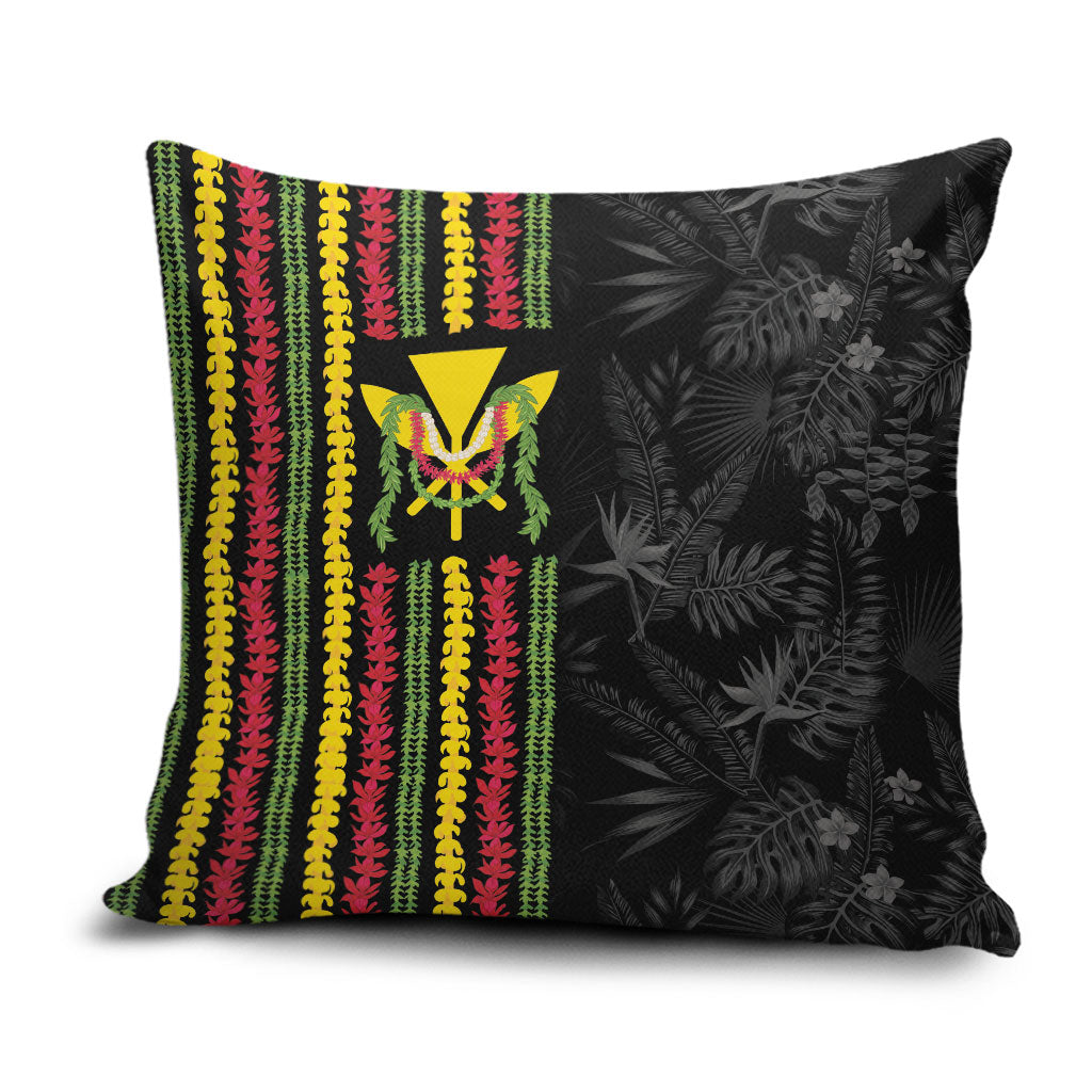Hawaii Lei Kanaka Maoli Flag Pillow Cover Tropical Vibes