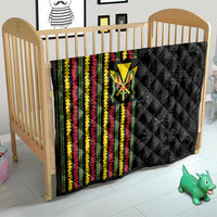Hawaii Lei Kanaka Maoli Flag Quilt Tropical Vibes