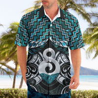New Zealand Maori Hawaiian Shirt Poutama Pikorua - Single Twist Paua Shell LT05 - Polynesian Pride