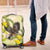 New Zealand Piwakawaka Fantail Bird Luggage Cover With Kowhai Flowers