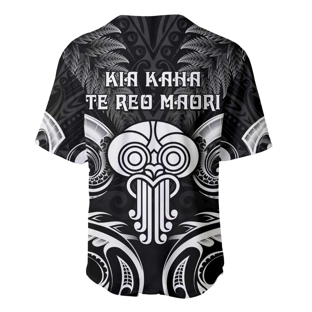 New Zealand Te Reo Maori Baseball Jersey Korero Maori Ai Au