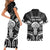 New Zealand Te Reo Maori Couples Matching Short Sleeve Bodycon Dress and Hawaiian Shirt Korero Maori Ai Au