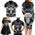 New Zealand Te Reo Maori Family Matching Long Sleeve Bodycon Dress and Hawaiian Shirt Korero Maori Ai Au