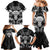 New Zealand Te Reo Maori Family Matching Mermaid Dress and Hawaiian Shirt Korero Maori Ai Au