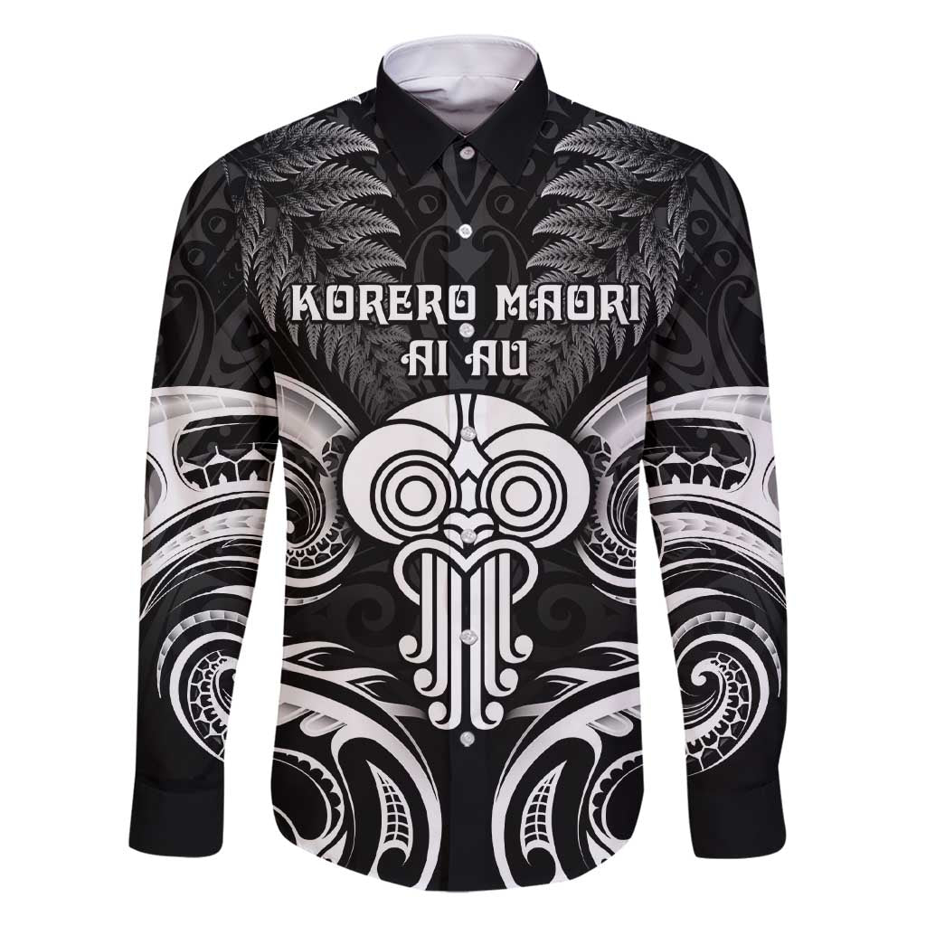 New Zealand Te Reo Maori Family Matching Short Sleeve Bodycon Dress and Hawaiian Shirt Korero Maori Ai Au