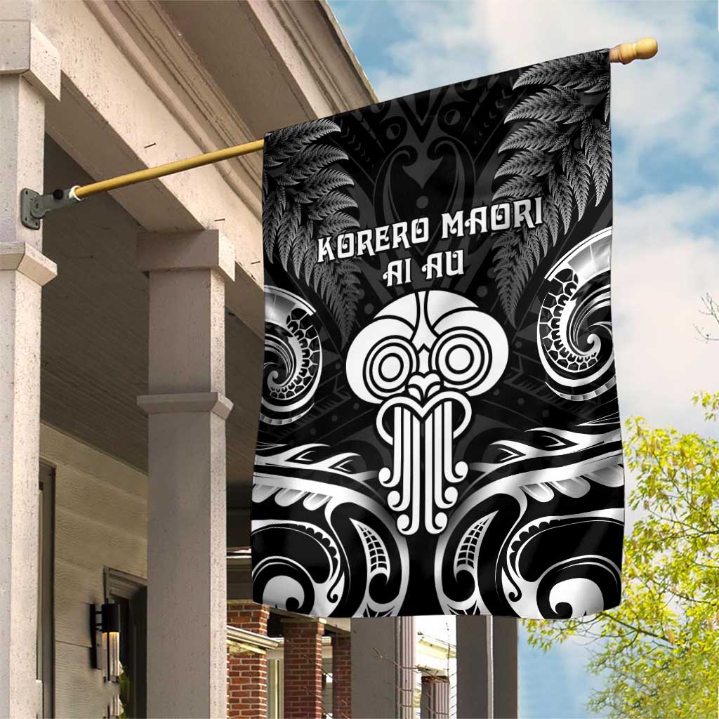 New Zealand Te Reo Maori Garden Flag Korero Maori Ai Au