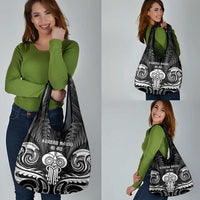 New Zealand Te Reo Maori Grocery Bag Korero Maori Ai Au LT05 - Polynesian Pride