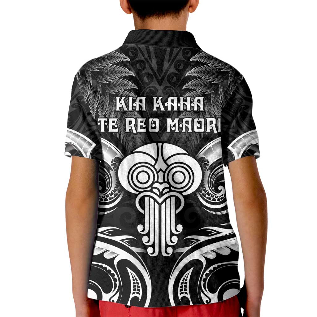New Zealand Te Reo Maori Kid Polo Shirt Korero Maori Ai Au