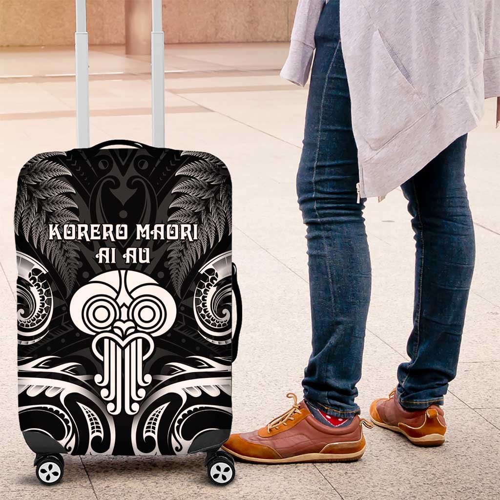 New Zealand Te Reo Maori Luggage Cover Korero Maori Ai Au