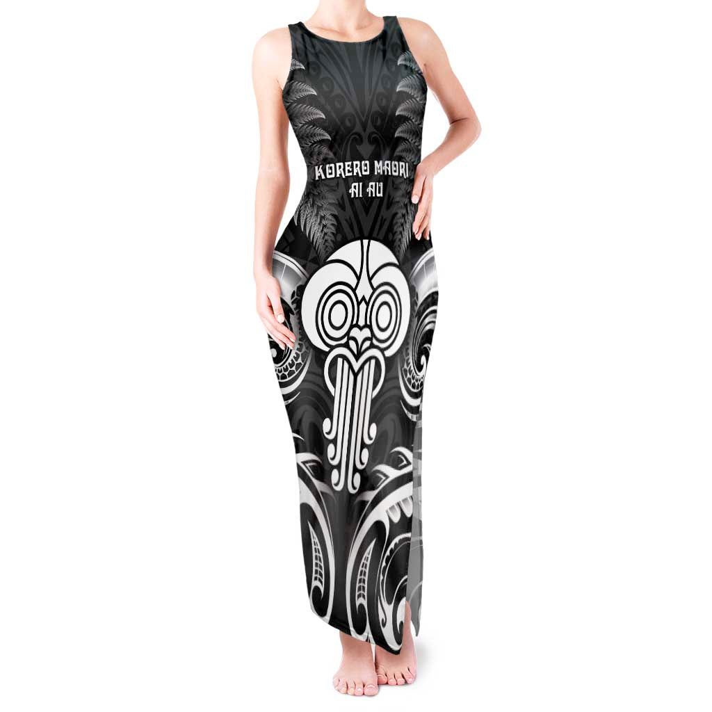 New Zealand Te Reo Maori Tank Maxi Dress Korero Maori Ai Au