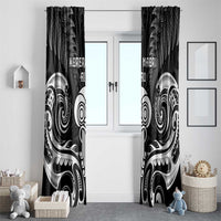 New Zealand Te Reo Maori Window Curtain Korero Maori Ai Au LT05 - Polynesian Pride