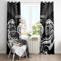 New Zealand Te Reo Maori Window Curtain Korero Maori Ai Au LT05 - Polynesian Pride