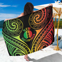 New Caledonia Day Sarong Polynesian Curves Reggae Color - Polynesian Pride
