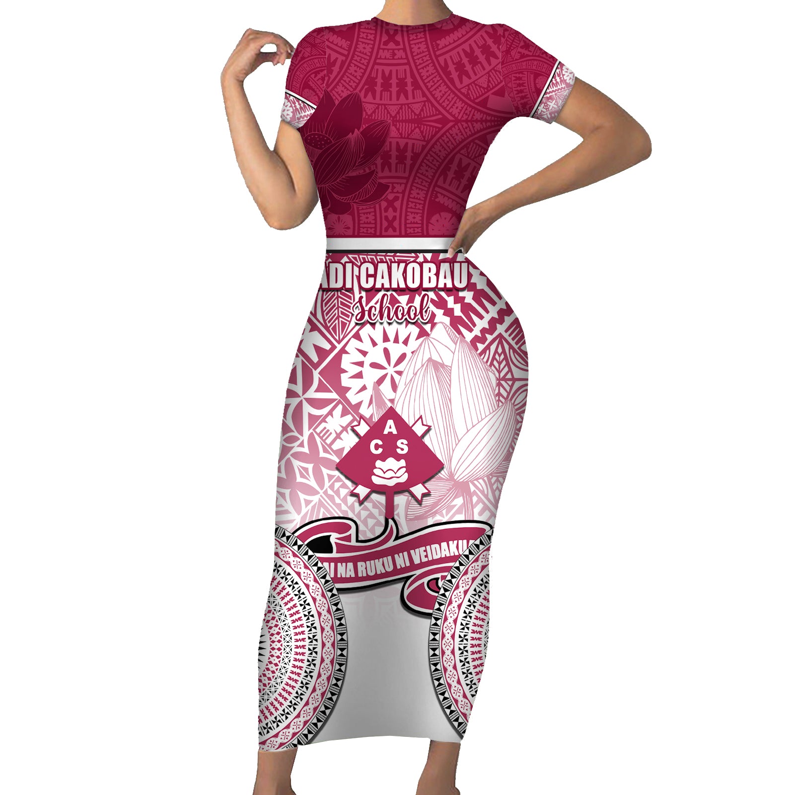 adi-cakobau-school-short-sleeve-bodycon-dress-75th-anniversary