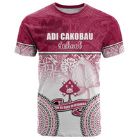 Adi Cakobau School T Shirt 75th Anniversary LT05 Pink - Polynesian Pride