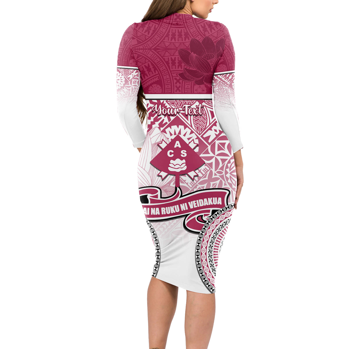 personalized-adi-cakobau-school-long-sleeve-bodycon-dress-with-fijian-tapa-pattern