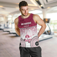 Personalized Adi Cakobau School Men Tank Top With Fijian Tapa Pattern LT05 - Polynesian Pride