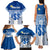 Personalized International School Suva Family Matching Tank Maxi Dress and Hawaiian Shirt With Fijian Tapa Pattern LT05 - Polynesian Pride