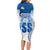 personalized-international-school-suva-long-sleeve-bodycon-dress-with-fijian-tapa-pattern