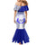 Personalized Queen Victoria School Family Matching Mermaid Dress and Hawaiian Shirt With Fijian Tapa Pattern LT05 - Polynesian Pride