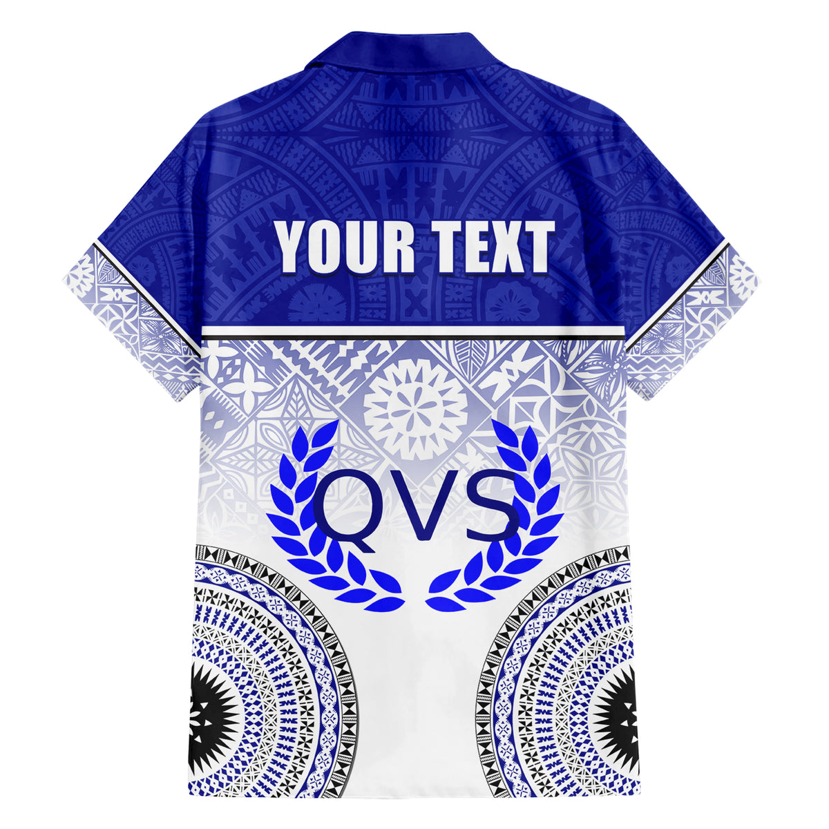 Personalized Queen Victoria School Hawaiian Shirt With Fijian Tapa Pattern LT05 - Polynesian Pride