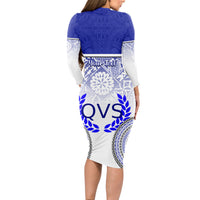 personalized-queen-victoria-school-long-sleeve-bodycon-dress-with-fijian-tapa-pattern