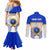 Personalized Ratu Kadavulevu School Couples Matching Mermaid Dress and Long Sleeve Button Shirts With Fijian Tapa Pattern LT05 - Polynesian Pride