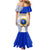 Personalized Ratu Kadavulevu School Mermaid Dress With Fijian Tapa Pattern LT05 - Polynesian Pride