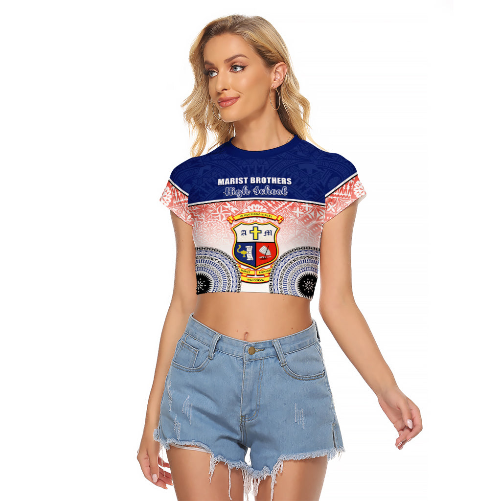 personalized-marist-brothers-high-school-raglan-cropped-t-shirt-with-fijian-tapa-pattern