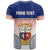Personalized Marist Brothers High School T Shirt With Fijian Tapa Pattern LT05 - Polynesian Pride
