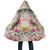 Hawaii Palaka Cloak Yellow Tribal Pattern With Tropical Flowers - Polynesian Pride