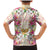 Hawaii Palaka Family Matching Mermaid Dress and Hawaiian Shirt Yellow Tribal Pattern With Tropical Flowers - Polynesian Pride