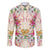 Hawaii Palaka Family Matching Mermaid Dress and Hawaiian Shirt Yellow Tribal Pattern With Tropical Flowers - Polynesian Pride