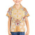 Hawaii Peach Palaka Family Matching Summer Maxi Dress and Hawaiian Shirt With Tapa Pattern Tropical Flowers - Polynesian Pride