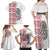 Aotearoa New Zealand Family Matching Off Shoulder Maxi Dress and Hawaiian Shirt Maori Marae Pattern Tiki LT05 - Polynesian Pride