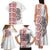 Aotearoa New Zealand Family Matching Tank Maxi Dress and Hawaiian Shirt Maori Marae Pattern Tiki LT05 - Polynesian Pride