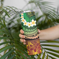 Vanuatu Christmas Skinny Tumbler Ni-Van Santa Retro Style - Polynesian Pride