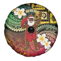 Vanuatu Christmas Spare Tire Cover Ni-Van Santa Retro Style - Polynesian Pride