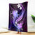 Galaxy Polynesian Pattern With Tropical Flowers Blanket LT05 Galaxy - Polynesian Pride