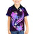 Galaxy Polynesian Pattern With Tropical Flowers Family Matching Puletasi Dress and Hawaiian Shirt LT05 Son's Shirt Galaxy - Polynesian Pride