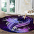 Galaxy Polynesian Pattern With Tropical Flowers Round Carpet LT05 - Polynesian Pride