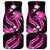 Pink Polynesian Pattern With Tropical Flowers Car Mats LT05 Pink - Polynesian Pride