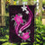 Pink Polynesian Pattern With Tropical Flowers Garden Flag LT05 Garden Flag Pink - Polynesian Pride